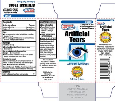 Carton - Preferred Plus Artificial Tears